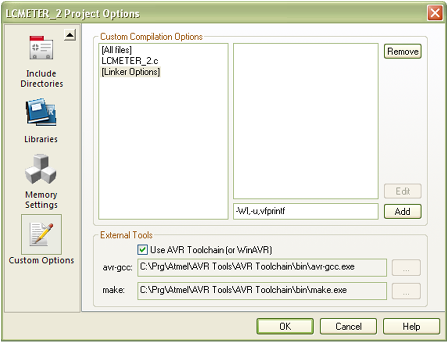 avr-gcc-options avr gcc settings